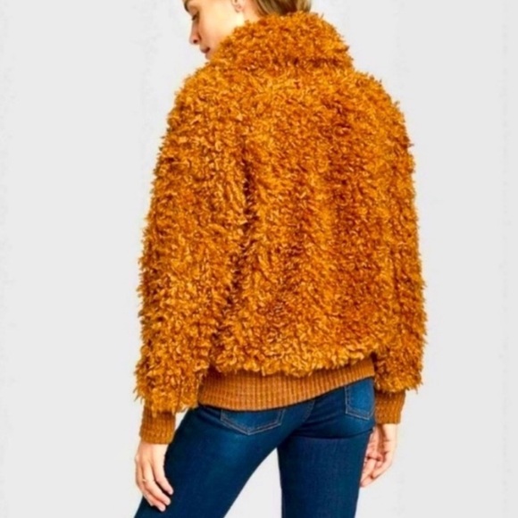 Wild Fable Brown Teddy Jacket - Picture 2 of 8